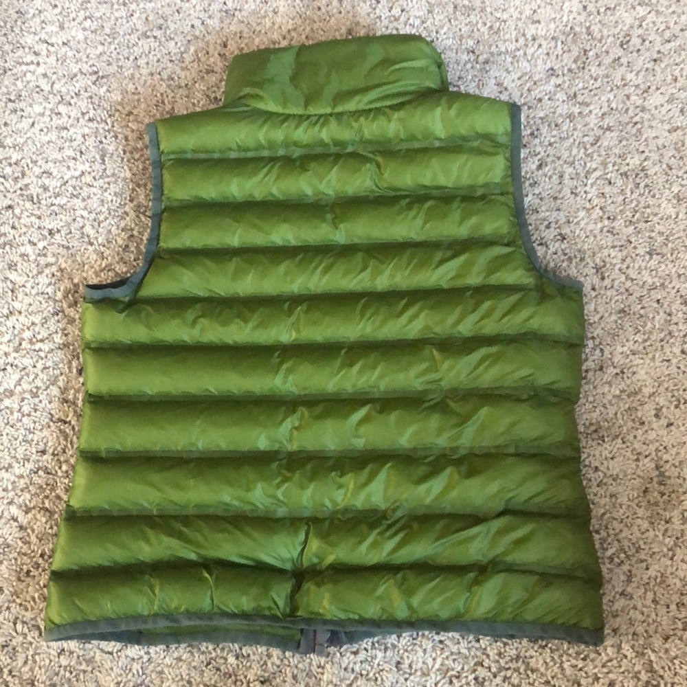 ❄️ NEW WITHOUT TAGS Green Down Vest - Brand 209 ❄️ - Picture 4 of 4